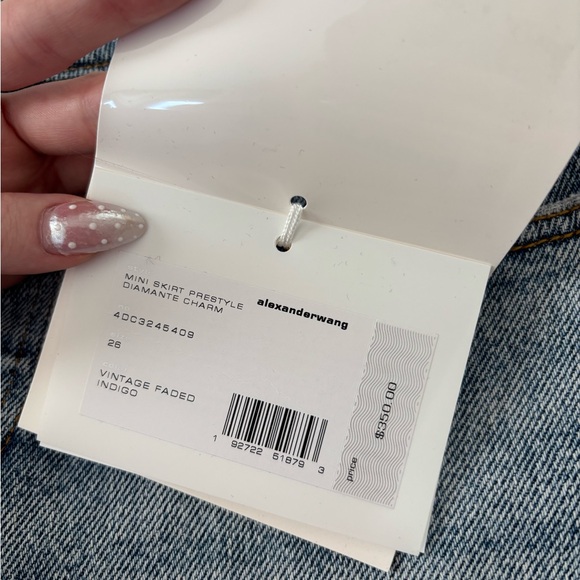 Alexander Wang Denim Mini Skirt - Picture 2 of 6